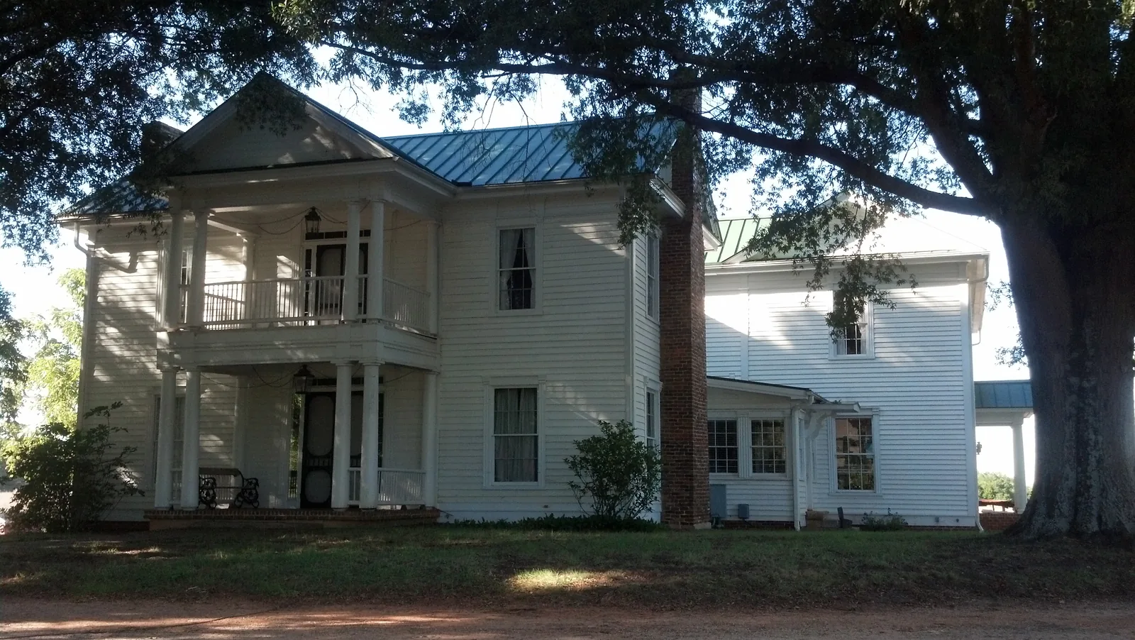 The Hargrave House, also known as Carrigan Farm, a historic farmhouse in Mooresville