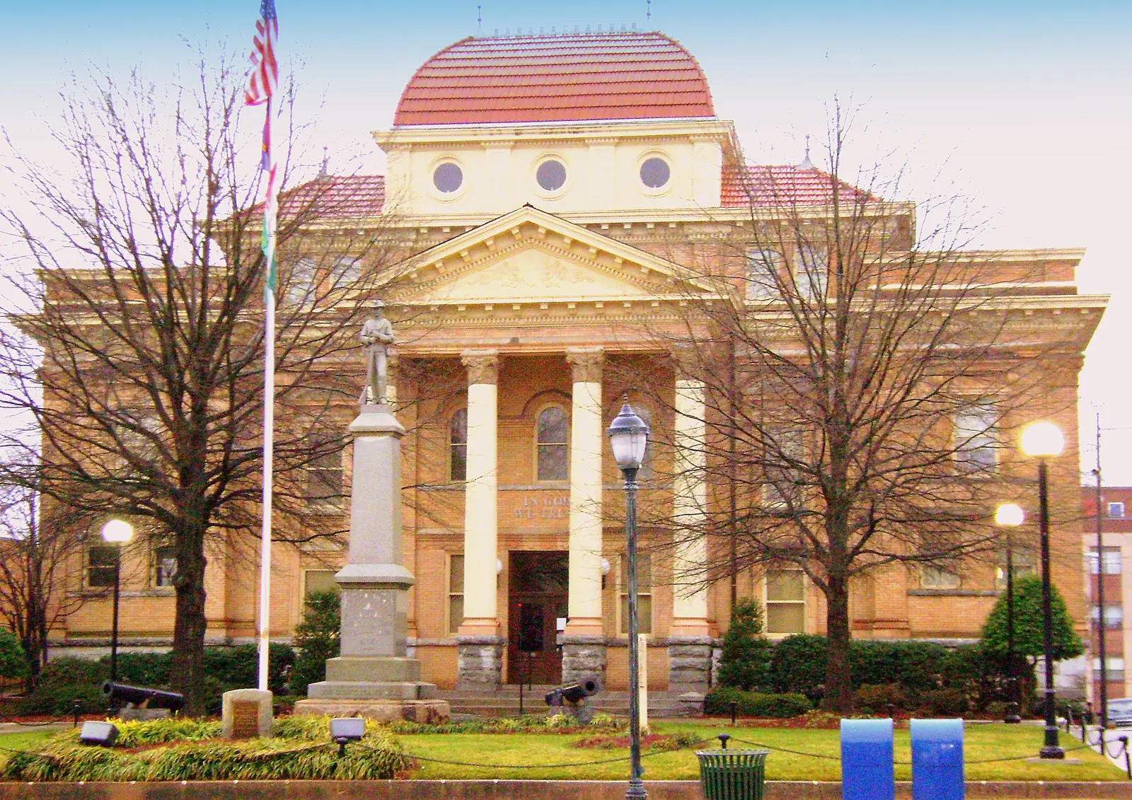 The Iredell County Courthouse in Statesville, the county seat